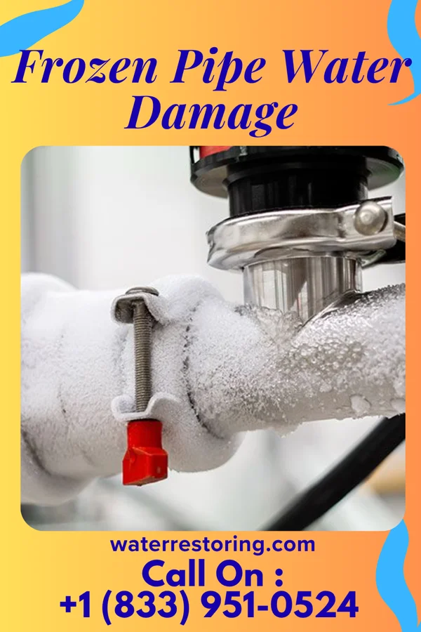 Frozen Pipe Water Damage in Chickamaw Beach, MN